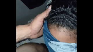 Blowjob boquete oral vendada Ebano