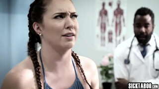 Hot babe Maddy O'Reilly a ' còrdadh hardcore pussy fucking