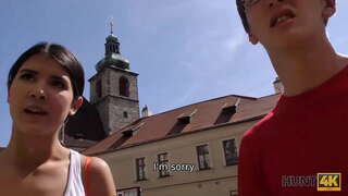 HUNT4K. Dato hunter magtental petite buhok nga gikinahanglan cash alang sa bakasyon