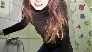 Озьы джинсыен адӟиськы-а, мар бикини трусик намокать