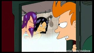 Futurama Hentai - Ντους τρίο