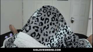 Bonito Jovem Loira Teen Stepsister Halloween Foda Para Stepbro POV