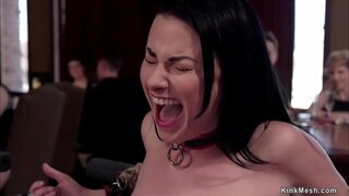 ���ोके गुलाम Veruca जेम्स मार्गदर्शक गुलाम प्रशिक्षणार्थी Sabrina बँका सेवा खूप लोकांना झवणारी बाई आणि ते हार्ड संभोग आणि सबमिट वरच्या मजल्यावर आनंददायक गोष्टीची मेजवानी गुलामी शिस्त वर्चस्व शरणागती अतिक्रूरपणा पक्ष