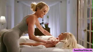 MILF Brandi Amor ajuda el seu Client Lyra Lleis cony arribar a l&#039;orgasme